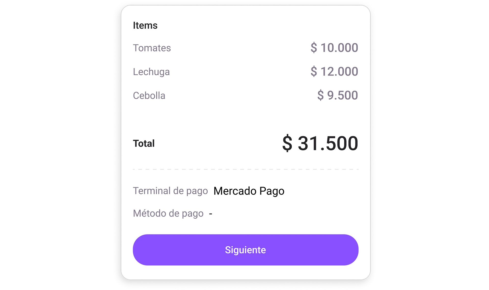 ticket de compra